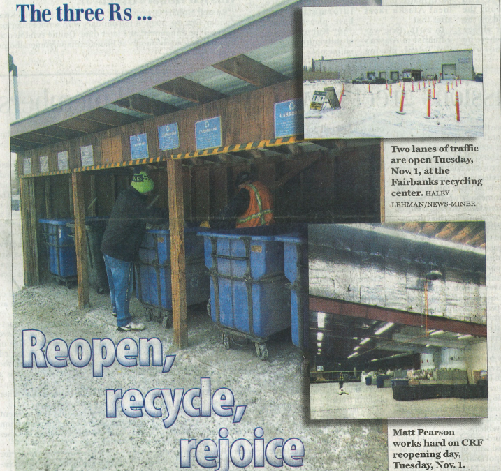 Reopening the FNSB Central Recycling Facility