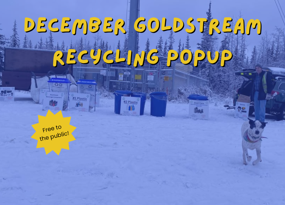 December Goldstream Recycling Pop-Up