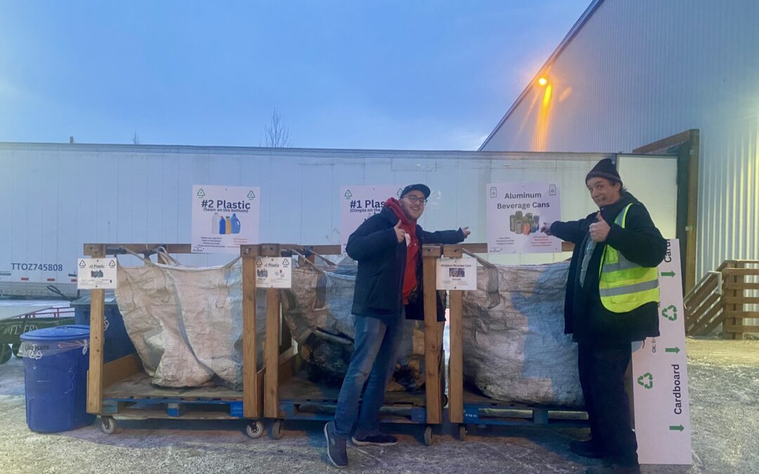 New signage at the FNSB Central Recycling Facility!
