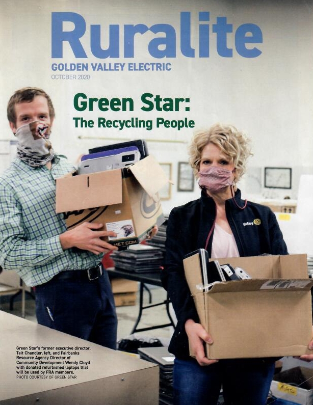 "Green Star: The Recycling People" in Ruralite
