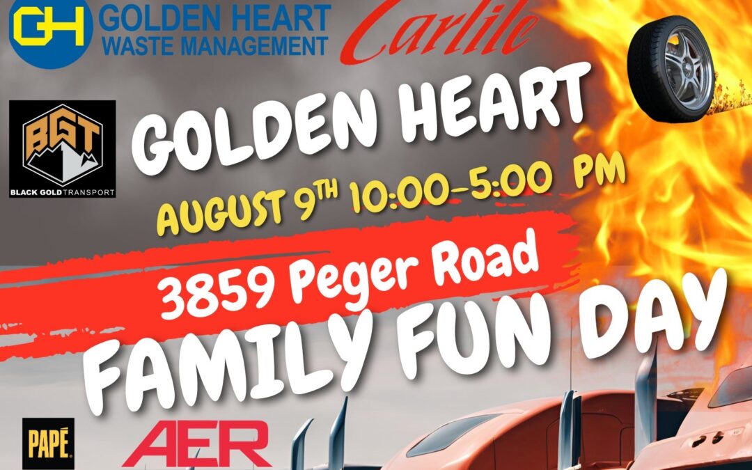 Recycle at Golden Heart Family Fun Day!