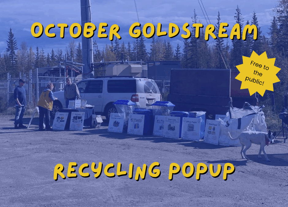 October Goldstream Recycling Pop-up