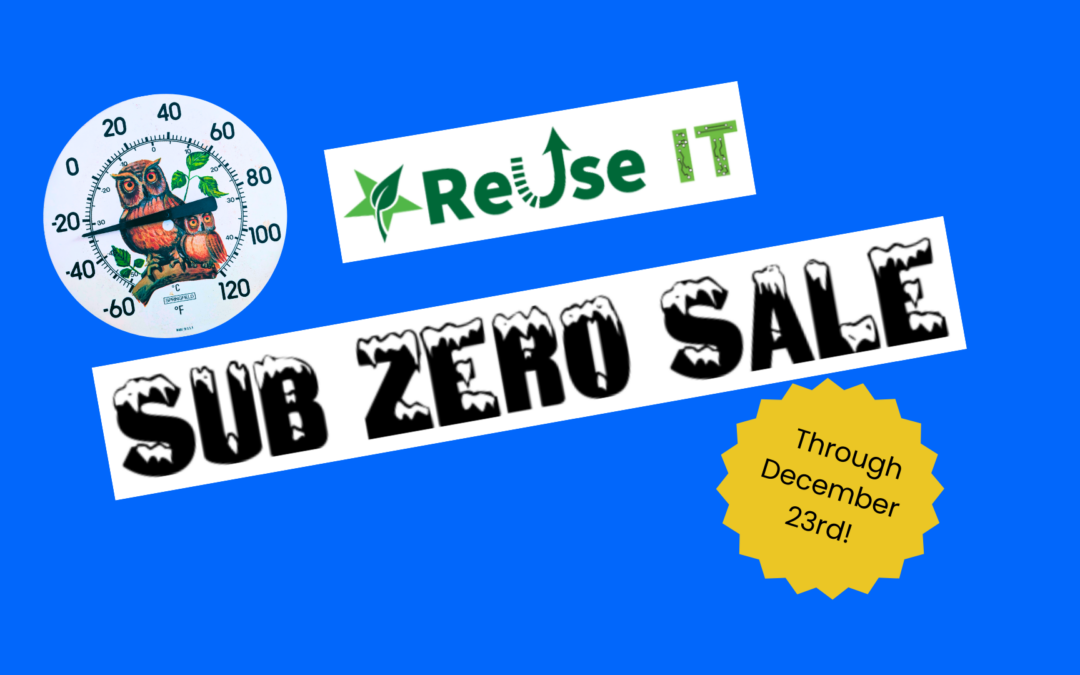Sub Zero Sale at Reuse IT